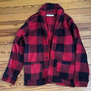 Levi's Red and Black Plaid Jacket